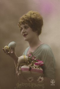 Carte de Pâques avec œufs - French Photographer